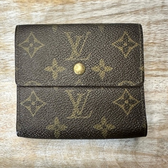 AUTHENTIC Louis Vuitton Elise wallet. Monogram canvas. - Picture 1 of 14